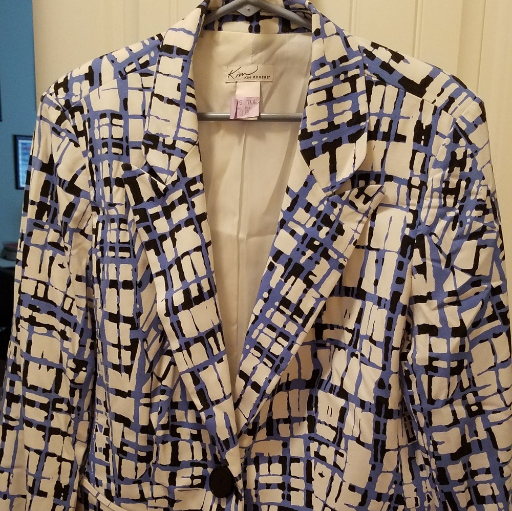 Blazer blue and black